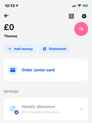 Revolut Junior-Zulage Revolut Junior-Zulage
