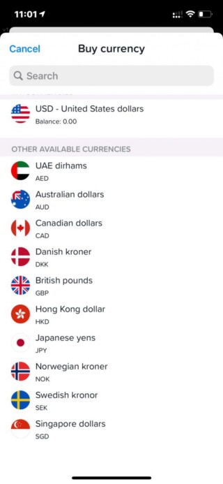 Yuh Bank Währungsliste Yuh Bank Währungsliste