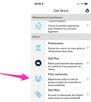 zak geteilte Töpfe - Shop