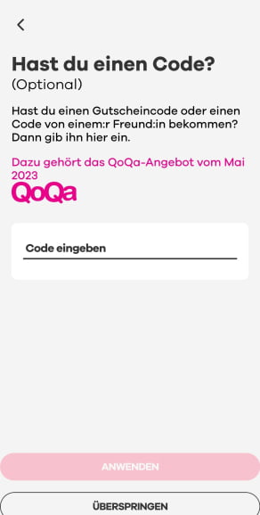 Neon Bank Promo-Code Aktionscode