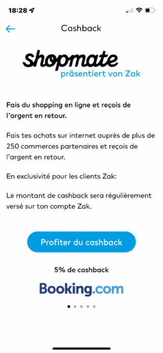 Zak Cashback-Angebot 3 Zak Cashback-Angebot 3