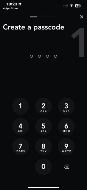 Kontoeröffnung bei Alpian - Passwort