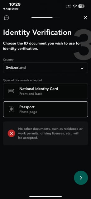 Alpian Identitätsverifizierung