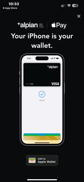 Alpian iPhone Wallet