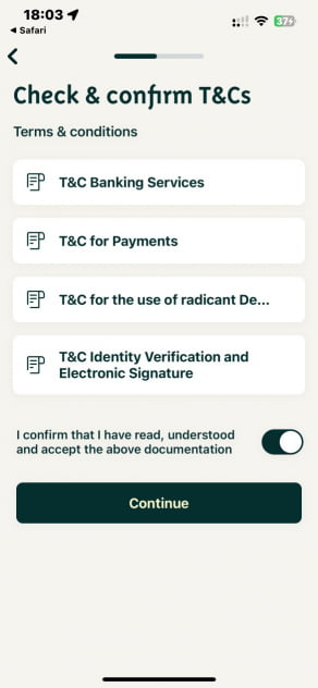 Radicant Nutzungsbedingungen