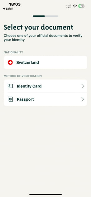 Radicant-ID-Prüfung