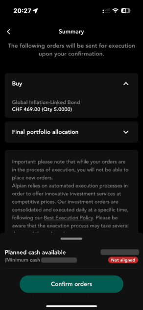 Guided by Alpian Portfoliomodifikation