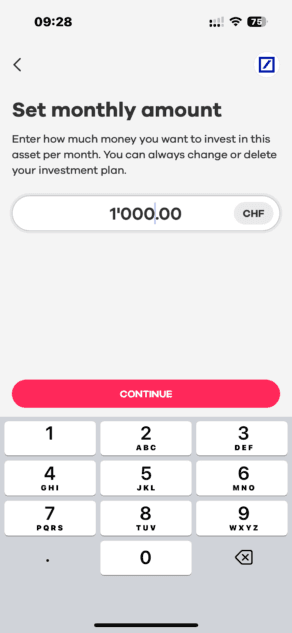 Neon Sparplan Monatlicher Betrag