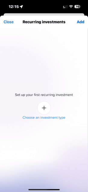 Yuh Sparplan Suchfunktion