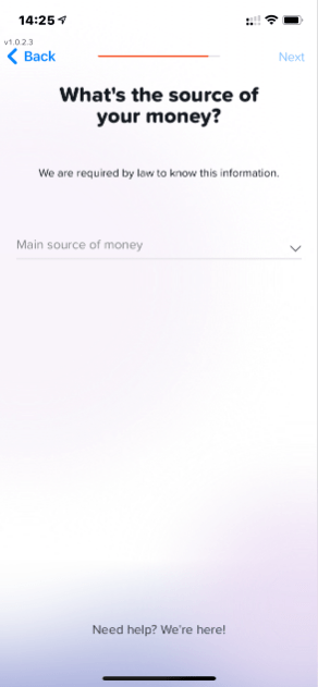 Yuh Bank-Anmeldung - Geldquelle