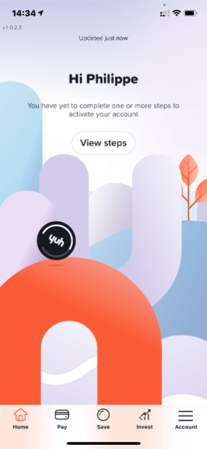 Yuh App – Willkommen