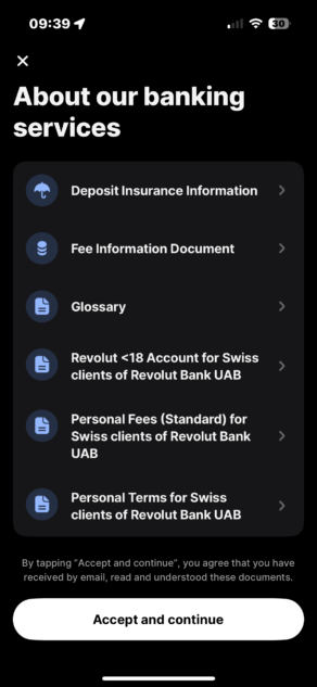 Revolut Schweiz IBAN 4