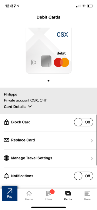 Csx credit switzerland mastercard