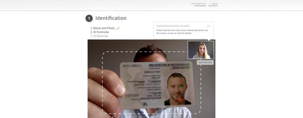 Idnow account opening