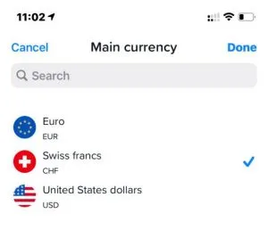 Yuh bank currencies 1