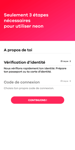 Neon Identity Verification