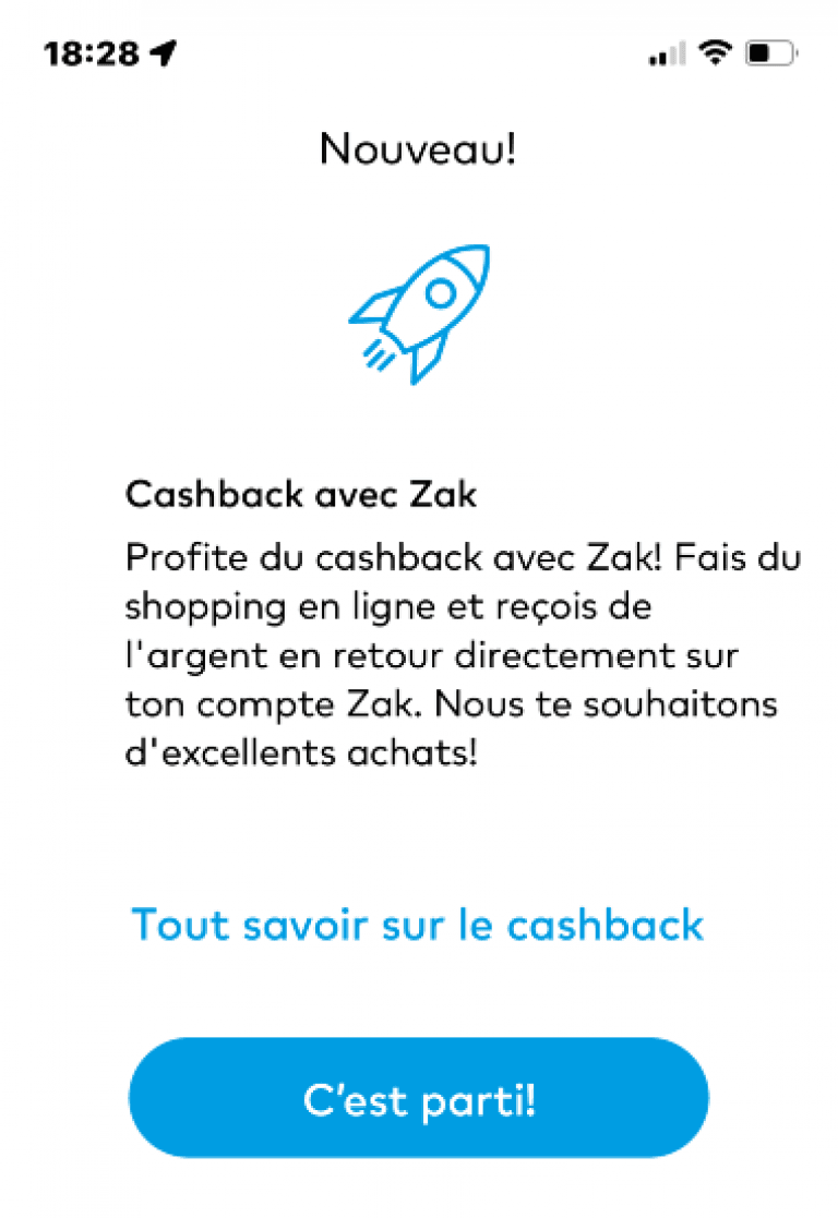 Zak cashback offer 2