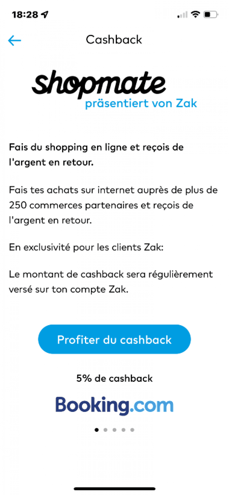 Zak cashback offer 3
