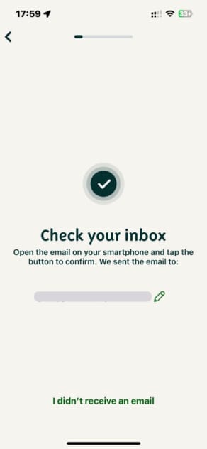 Radicant Check your Inbox