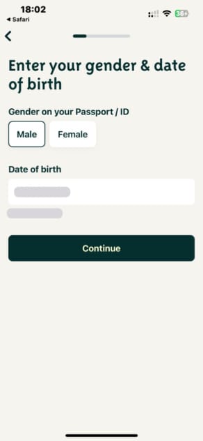 Radicant Personal Details