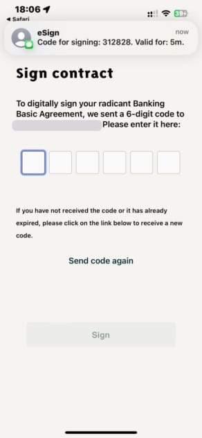 Radicant eSign Contract