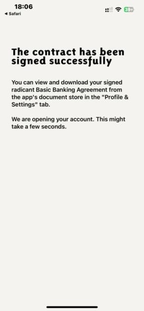 Radicant Contract Signed