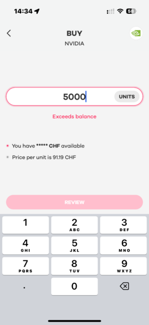 Neon Invest Buy 5000