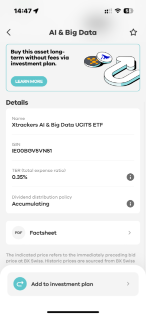 Neon Savings Plan AI Big Data