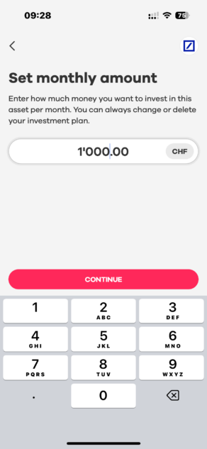 Neon Savings Plan Monthly Amount