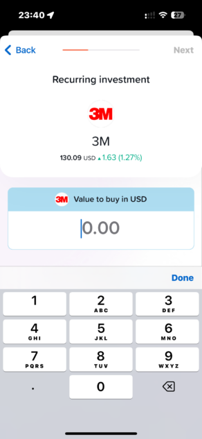 Yuh Recurring Investment