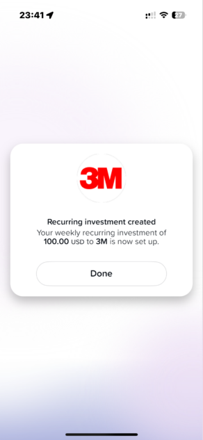 Yuh Recurring Investment Set