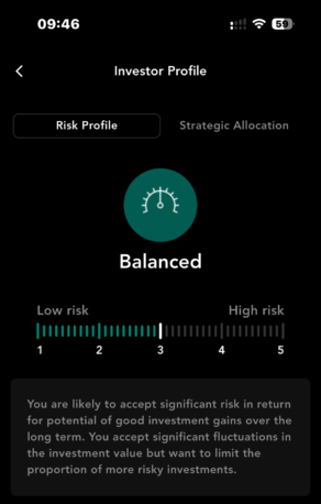Alpian Investor Profile - Balanced