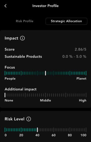 Alpian Investor Profile - Impact