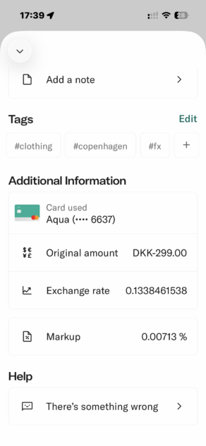 payment in foreign currency