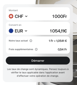 Convertisseur de devises Revolut