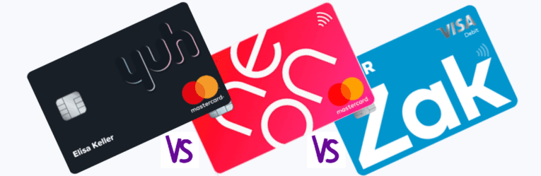 Yuh vs. Neon vs Zak  – Quelle est la meilleure néo-banque en novembre 2025  ?