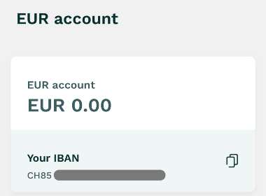 Radicant EURO SEPA