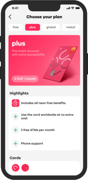 Nouveau plan Neon plus 2025